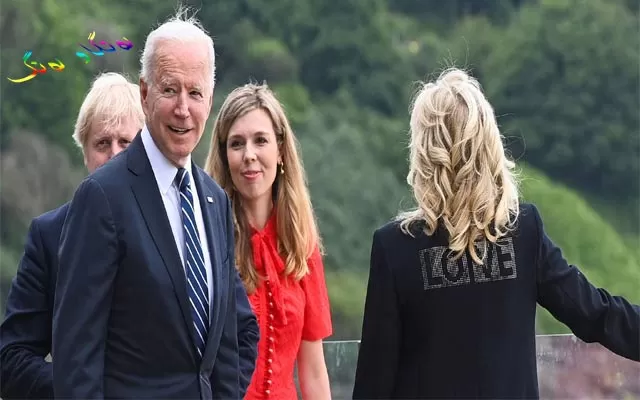 ركابەریی چاكێتی هاوسەرانی جۆ بایدن و دۆناڵد ترەمپ