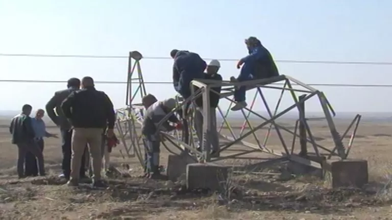 Stasiyoneke din ya elektirîkê hatiye teqandin