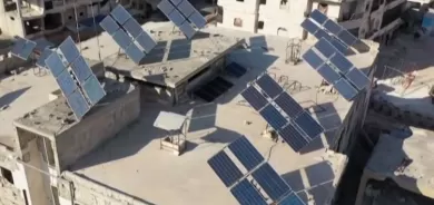 Kompanya Green Energy elektrîka Idlibê dabîn dike