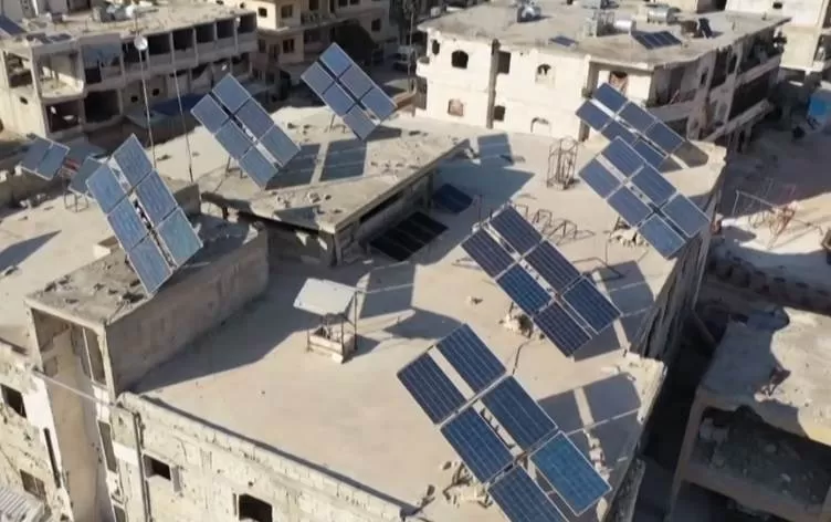 Kompanya Green Energy elektrîka Idlibê dabîn dike