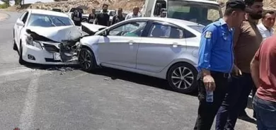 له‌ سێ رووداوى هاتوچۆ لە دهۆك نۆ کەس بریندار بوون