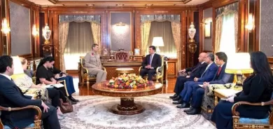 سه‌رۆك نێچيرڤان بارزانى له‌گه‌ڵ شاندێكى سه‌ربازيى هاوپەیمانان كۆبووه‌وه‌