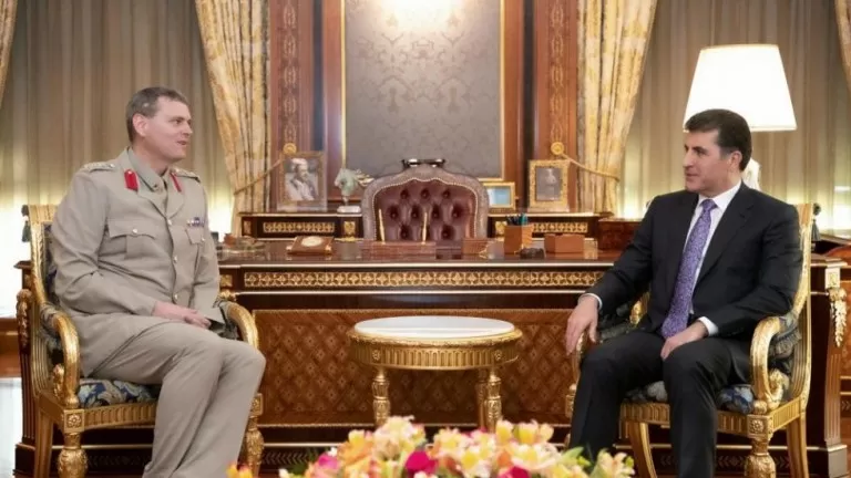 Serokê herêma Kurdistanê li gel şandeke hevpeymaniya cîhanî civiya