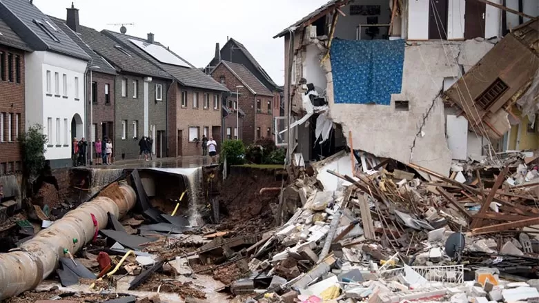 Li Almanyayê hejmara miriyên ji ber lehiyê gihîşt 133 kesan