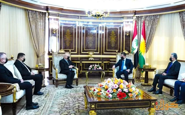 سەرۆکی حکومەتی هەرێمی کوردستان پێشوازی لە پاتریاركی كەنیسەی كلدانی لە عێراق و جیهان دەكات