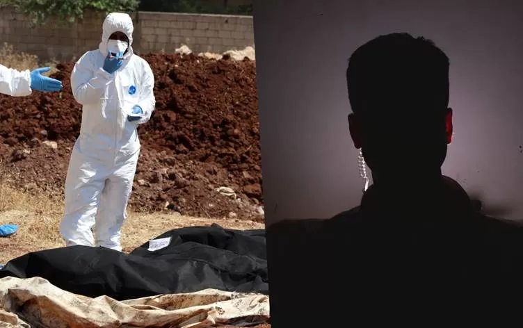 Şahidê goristana li Efrînê: Min bi destê xwe ew veşartin