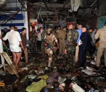 تيرۆريستانى داعش بەرپرسیارێتی خۆیان لە تەقینەوەکەی ئێوارەی دوێنێی ناوچەی سەدر ڕاگەیان