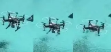 جديد الصين.. طائرة مسيرة تغوص في الماء