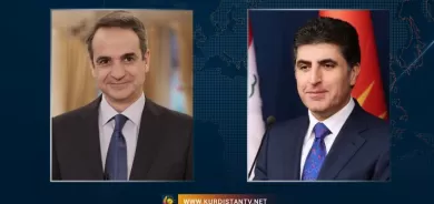 Serokê herêma Kurdistanê û Serok Wezîrê Yunanîstanê bi telefûnê peyvîn