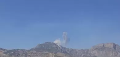 مقاتلات تركية تُغير على بلدة في إقليم كوردستان