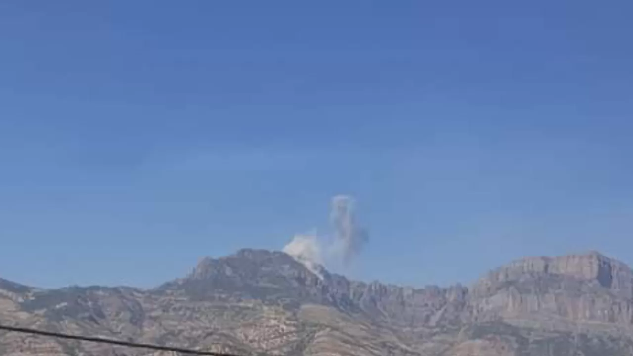 مقاتلات تركية تُغير على بلدة في إقليم كوردستان