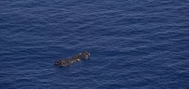 boat carrying 45 Syrian refugees sank