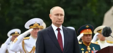 بوتن يشيد بالاسطول الروسي 