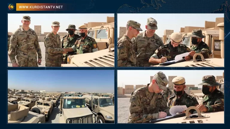 Hevpeymanan karwaneke din ya hevkariyê radestî hêzên pêşmerge kirin