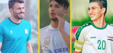 اختيار ثلاثة لاعبين كورد ضمن القائمة الأولية للمنتخب الأولمبي العراقي