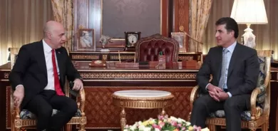 سه‌رۆكى هه‌رێمى كوردستان پێشوازى له‌ باڵيۆزى توركيا كرد