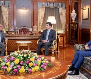 سه‌رۆكى هه‌رێمى كوردستان پێشوازى له‌ باڵيۆزى ئيسپانيا كرد