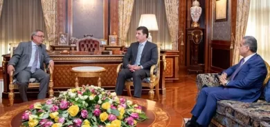 سه‌رۆكى هه‌رێمى كوردستان پێشوازى له‌ باڵيۆزى ئيسپانيا كرد