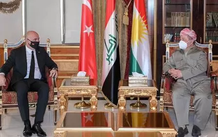 الرئيس بارزاني يبحث مع السفير التركي آخر المستجدات في العراق والمنطقة