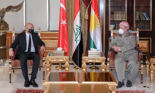President Barzani receives Turkish Ambassador to Iraq
