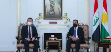 الصين تنير إحدى شوارع أربيل بالطاقة الشمسية