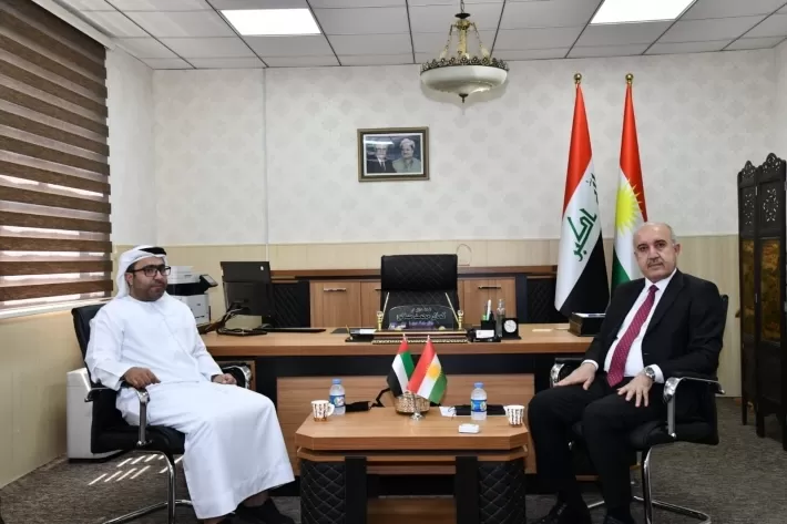 رغبة إماراتية في الاستثمار في قطاع الكهرباء بإقليم كوردستان