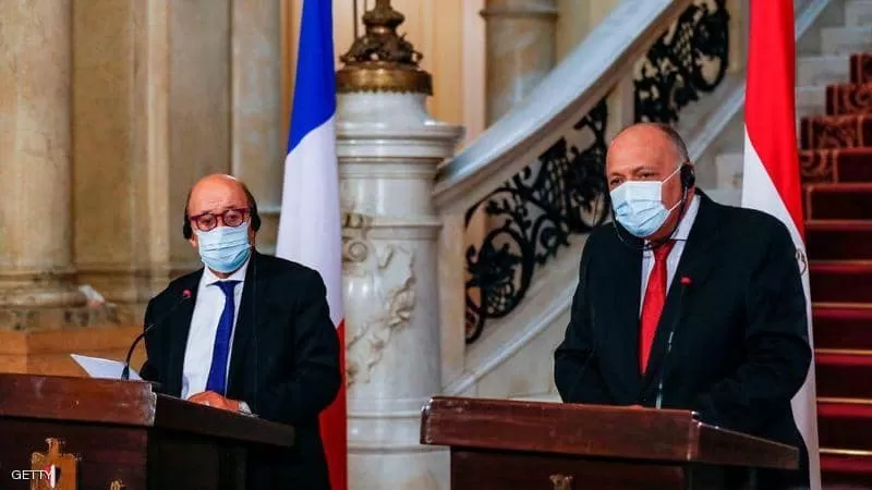 فرنسا ومصر: يجب احترام إرادة شعب تونس ودعم مؤسسات الدولة