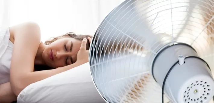 لهذه الأسباب الـ5.. لا تشغّل المروحة قبل النوم