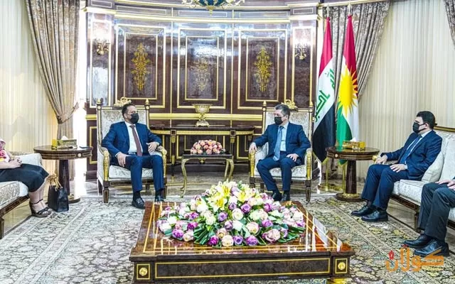 سەرۆکی حکومەتی هەرێمی کوردستان پێشوازی لە سەرۆکی گردبوونەوەی کەفائات دەکات