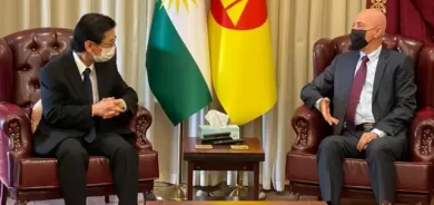 محمود محەمەد پێشوازی لە كونسوڵی ژاپون كرد
