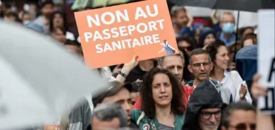 Li Ewropa li dijî neçarkirina ‘Paseporta Kesk’ xwepêşandan hat kirin