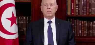 قيس سعيد يتعهد بتعزيز الأمن والاستقرار بتونس