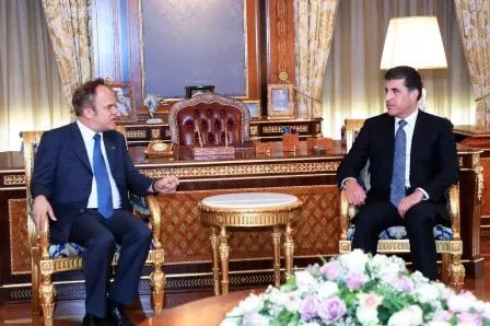 الاتحاد الأوروبي وفنلندا يؤكدان لنيجيرفان بارزاني التزامهما بتطوير علاقاتهما مع كوردستان