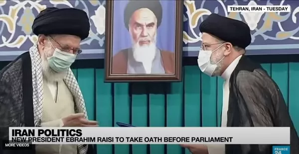 Iran's new hardline president Ebrahim Raisi to be sworn in (video)