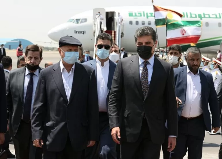 Kurdistan Region President attends the oath taking ceremony of Iran’s incoming President and meets with Iran’s President Ebrahim Raisi