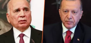 الكاظمي يحمِّل فؤاد حسين دعوة لإردوغان لحضور قمة بغداد