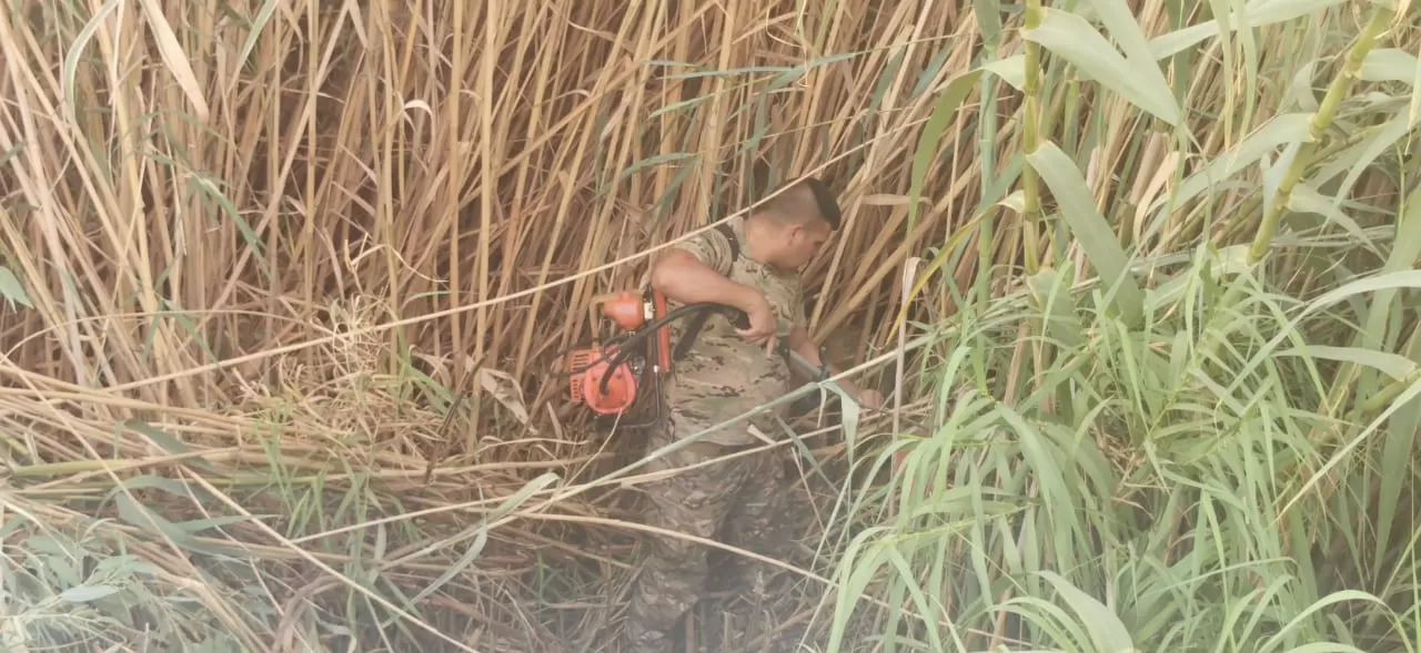 البيشمركة تشارك الأهالي في تنظيف 