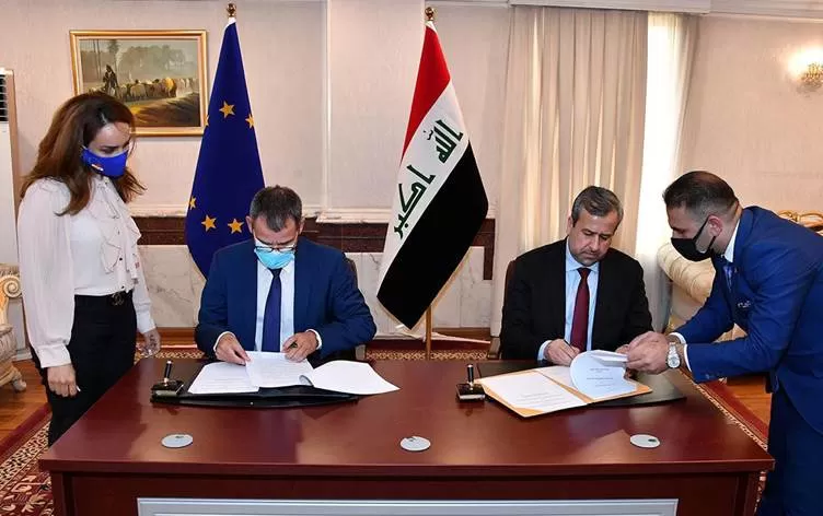 المفوضية العليا توقّع مذكرة تفاهم مع بعثة الاتحاد الأوروبي لرصد الانتخابات المقبلة