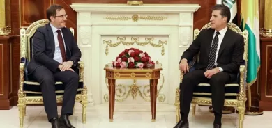 Kurdistan Region President receives Ambassador of the United Kingdom