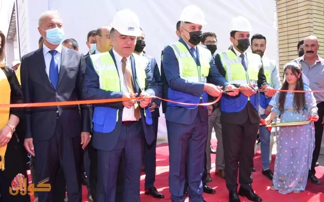 کەمال محمد ساڵح وەزیری کارەبا لە مەراسیمی کردنەوی وێستگەی 132KV نیشتمان لە هەولێر: وەزارەتی کارەبا پلانەکانی بە پێی کارنامەی کابینەی نۆیەم بۆ چارەسەر کردنی ریشەیی کێشەی کارەبا داڕشتووە.