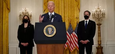 الأزمة في أفغانستان: جو بايدن 