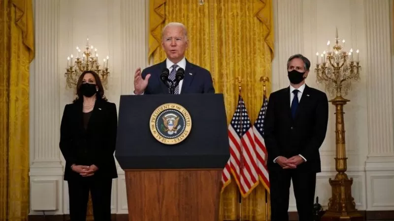 الأزمة في أفغانستان: جو بايدن 