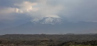 Li çiyayê Agirî befir barî