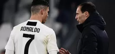 أليغري يحسم الجدل بشأن مستقبل رونالدو مع يوفنتوس