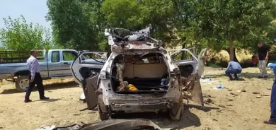 Two Iraqi civilians killed in Turkish bombing in northern Iraq