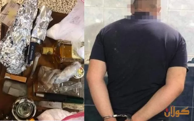 لە هەولێر كەسێك بەماددەی هۆشبەرەوە دەستگیر کرا