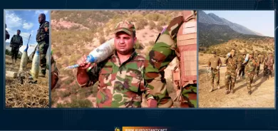 Hêzên pêşmerge çend mînên pkk pûç kirin