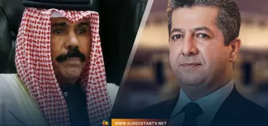 Serokwezîrê Kurdistanê sersaxî da Mîrê Kuwaitê