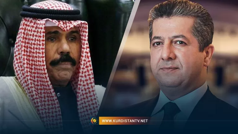 Serokwezîrê Kurdistanê sersaxî da Mîrê Kuwaitê