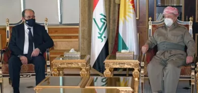 سەرۆك بارزانی پێشوازی لە سەرۆكی ئیئتیلافی دەوڵەتی یاسا دەكات